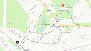 Маршруты Красногорска