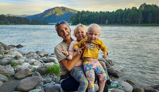 Семьёй на вело в Алтай. Пост