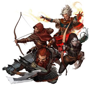 Приключение героя D&D.