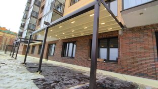 Тентовые перголы