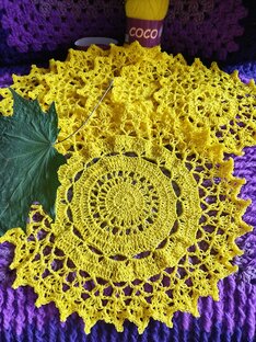 Красивая салфетка