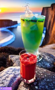 морс, напиток, холодный чай