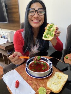 С перуанкой в России 