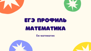 ЕГЭ 2024 Математика (профиль)