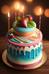 С Днём рождения! Поздравление для женщины!