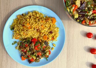 Горячие вегетарианские блюда