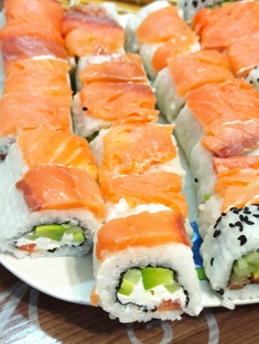 Роллы с рыбкой 🔥