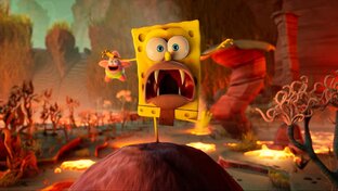 SpongeBob SquarePants The Cosmic Shake прохождение с озвучкой OlegSay