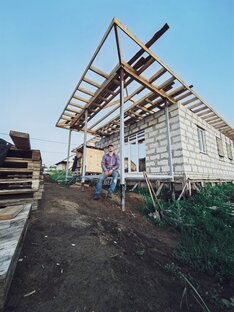 Строим наш домик🏡