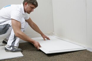 Сухая стяжка пола