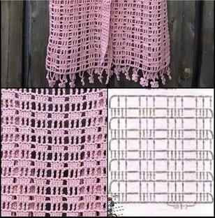 Ажуры крючком