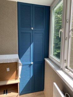 Шкаф на балконе