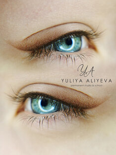  Перманентный макияж век 🔥