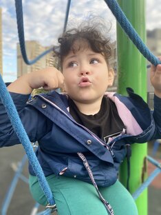 Даша и папа