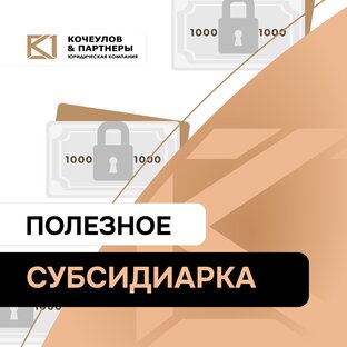 Материалы по субсидиарке