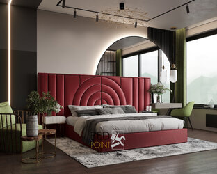 Востребованные модели мягких кроватей, варианты оформления изголовий