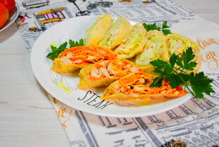 Закуски из лаваша