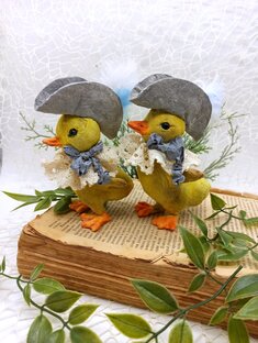 Ватные игрушки.