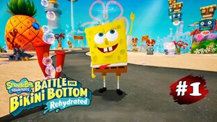 ГУБКА БОБ ИГРА 🧽 SpongeBob SquarePants BFBBR Прохождение от MaLinK Геймер