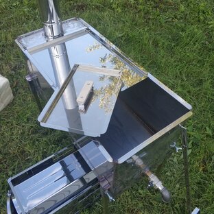 Водогрейная система СВ-50 на базе печи Дюна-2 