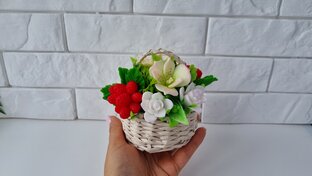 Букеты из мыльных цветов