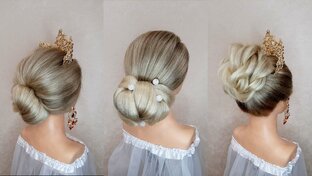 Легкие и простые прически (Пучки)