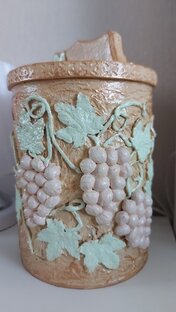 декор банок от детского питаня