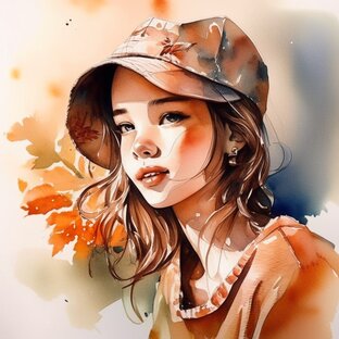 Осенние девушки