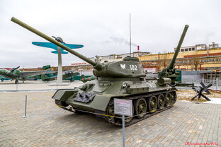 Военная техника музея УГМК