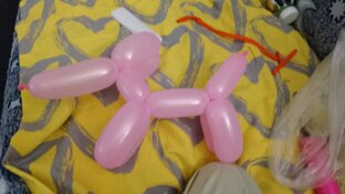 Сделай из шара сабачку 