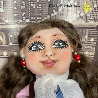 Кукла текстильная, интерьерная 👧🏻👩🏻‍🦰👱🏻‍♀️
