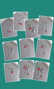 Серьги Бублики