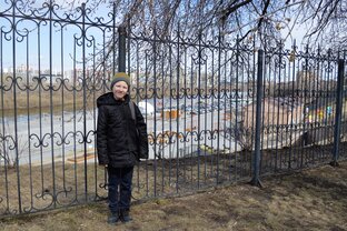 Поёт мой внук Артём