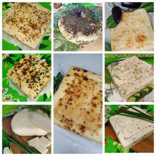 Сыр Качотта на козьем молоке 