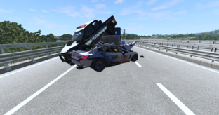 Тачка после того как на неё упал кирпич. или что -нибудь ещё.