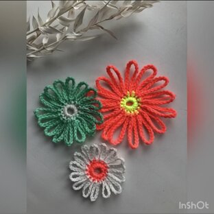 Цветы крючком