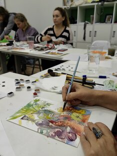 Учимся рисовать. Занятия с педагогом.