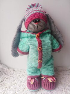 Зайка Тильда крючком