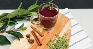 Как приготовить чай смородиной, запоминай