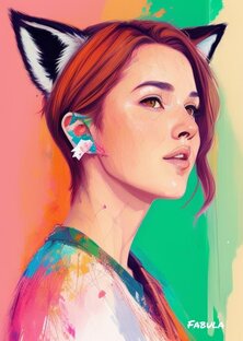 НЕЙРОСЕТИ рисуют моих дочерей