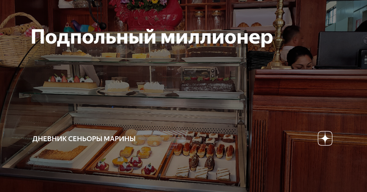 Подпольный миллионер | Дневник сеньоры Марины | Дзен