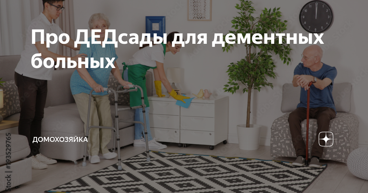 Про ДЕДсады для дементных больных | Домохозяйка | Дзен