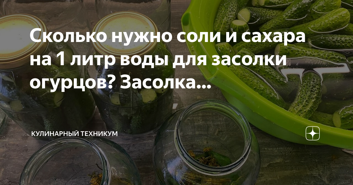 Сколько нужно соли для засолки