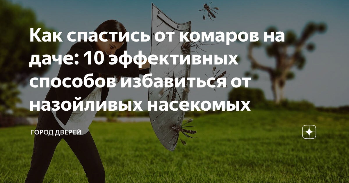 Защита от комаров на природе и открытом воздухе: выбор лучшего средства