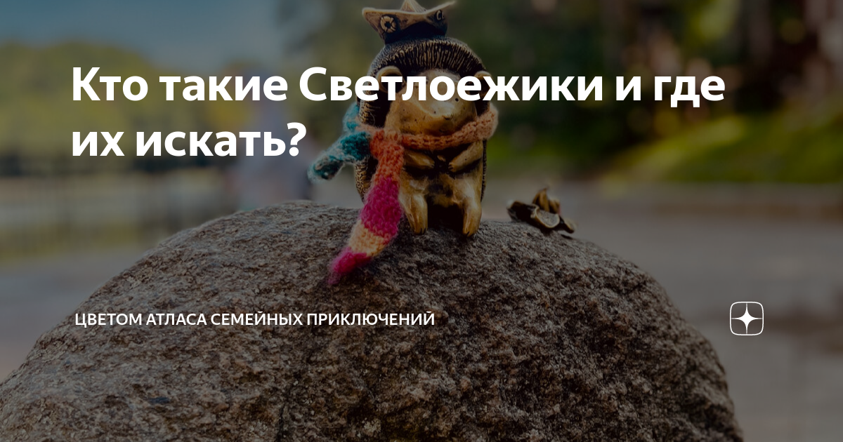 Кто такие Светлоежики и где их искать? | Цветом Атласа Семейных ...