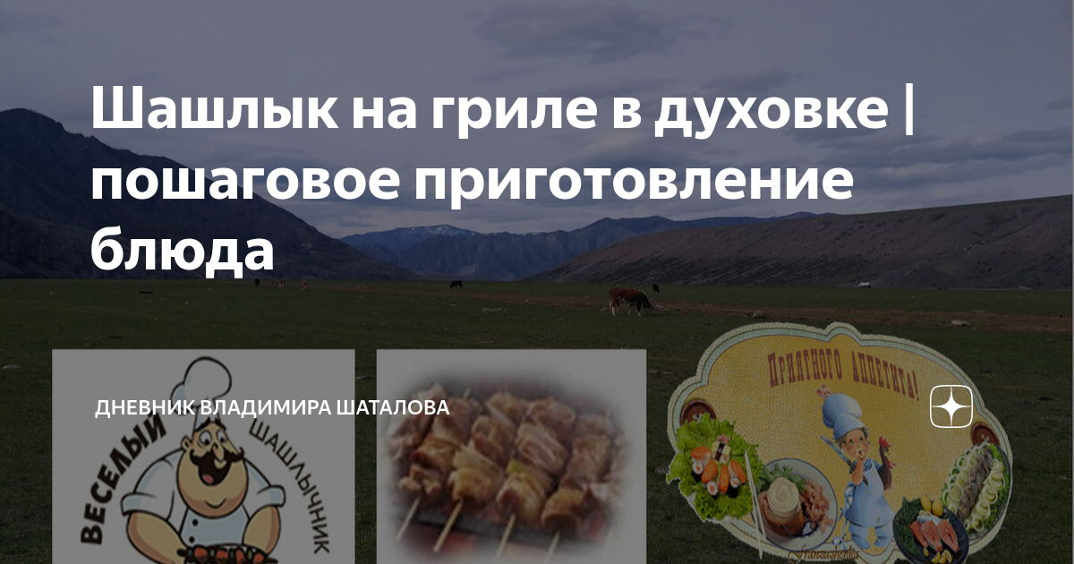 Рецепт: Курица в духовке, шашлык или гриль - ФОТО РЕЦЕПТ 3 (мясо в духовке)