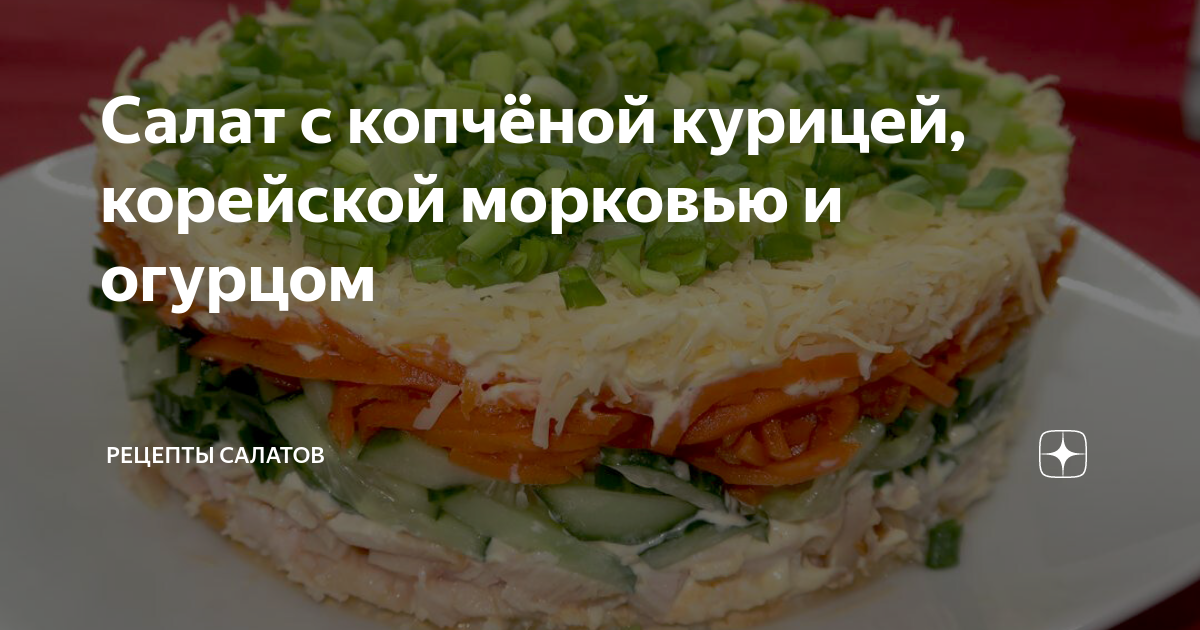 15 салатов с копчёной курицей, которые точно понравятся