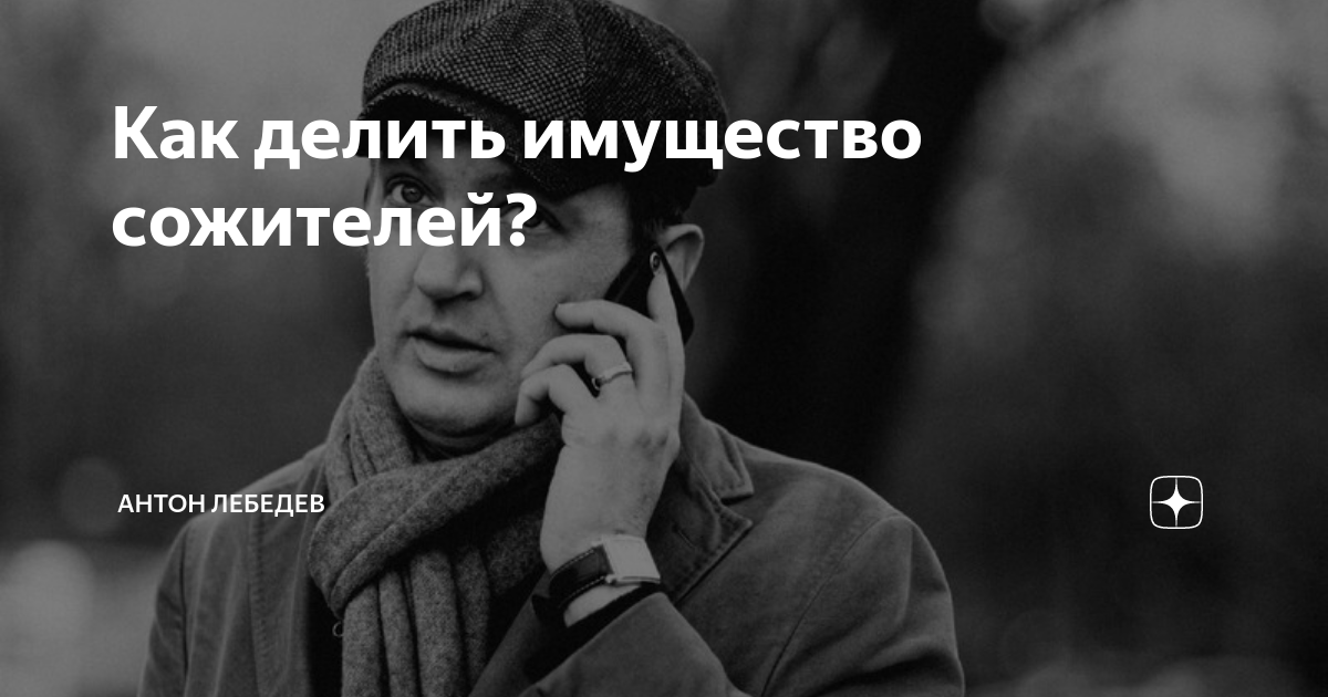 Как делить имущество сожителей? | Адвокат Антон Лебедев | Дзен