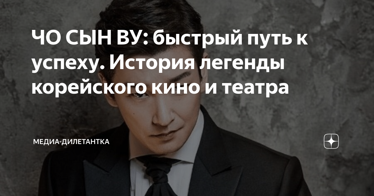 ЧО СЫН ВУ: быстрый путь к успеху. История легенды корейского кино и ...