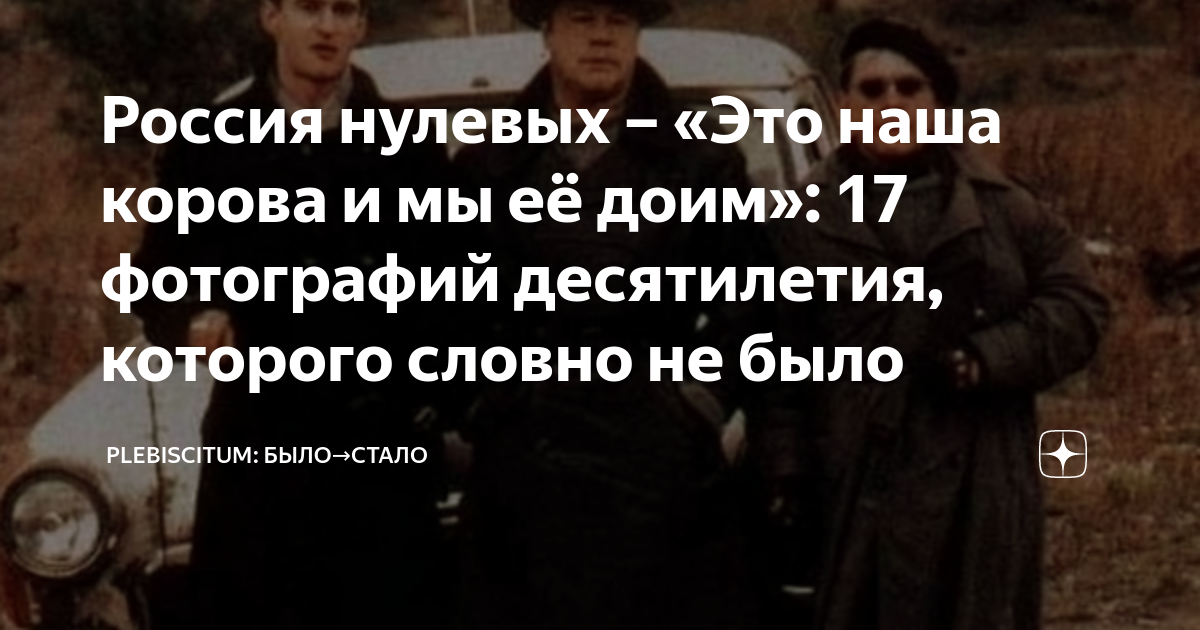 Россия нулевых – «Это наша корова и мы её доим»: 17 фотографий ...
